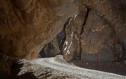 Titus Canyon Death Valley, la Californie, Etats-Unis photos libres de droits Titus Canyon Death Valley, la Californie, Etats-Unis photos libres de droits
