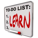 To-Do List - Learn - Dry Erase Board