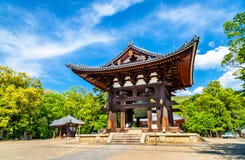 Todai-ji Bell w Nara, Japonia fotografia stock Todai-ji Bell w Nara, Japonia fotografia stock
