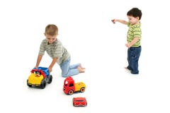 Toddler Boys Playing Stock Photos Toddler Boys Playing Stock Photos