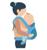Toddler, mother That can be easily edited in any size or modified. vector illustration Toddler, mother That can be easily edited in any size or modified. vector illustration