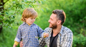 Todo es m?s diversi?n con el padre Nutrici?n org?nica Concepto sano de la nutrici?n H?bitos de la nutrici?n Cuchara del control d fotografía de archivo libre de regalías Todo es m?s diversi?n con el padre Nutrici?n org?nica Concepto sano de la nutrici?n H?bitos de la nutrici?n Cuchara del control d fotografía de archivo libre de regalías