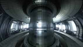 Tokamak αντιδραστήρων τήξης Αίθουσα αντίδρασης Δύναμη τήξης τρισδιάστατο illus απεικόνιση αποθεμάτων Tokamak αντιδραστήρων τήξης Αίθουσα αντίδρασης Δύναμη τήξης τρισδιάστατο illus απεικόνιση αποθεμάτων