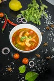 Tom yum räka denna kokkonst arkivfoton Tom yum räka denna kokkonst arkivfoton