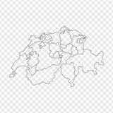 Tom översikt Schweiz Högkvalitativ översikt Schweiz med landskap på genomskinlig bakgrund för din webbplatsdesign, logo, app, stock illustrationer Tom översikt Schweiz Högkvalitativ översikt Schweiz med landskap på genomskinlig bakgrund för din webbplatsdesign, logo, app, stock illustrationer