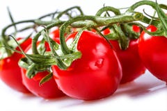 Tomate de cereja imagens de stock royalty free Tomate de cereja imagens de stock royalty free