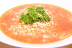 Tomato Soup Royalty Free Stock Photography