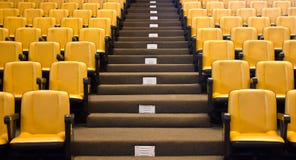 Tomt seminarium Seat. Royaltyfri Fotografi Tomt seminarium Seat. Royaltyfri Fotografi