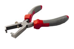 Tool for stripping wires with adjustable. isolate royalty free stock images Tool for stripping wires with adjustable. isolate royalty free stock images