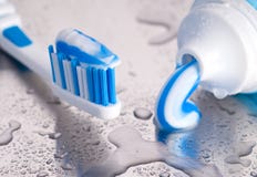 Tooth brush and paste