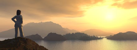 Top Of The World Stock Photography Top Of The World Stock Photography