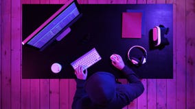 Hacker breaking the system. royalty free stock image Hacker breaking the system. royalty free stock image
