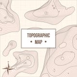 Topographic kartlägga företagsbaner med lättnad stock illustrationer Topographic kartlägga företagsbaner med lättnad stock illustrationer