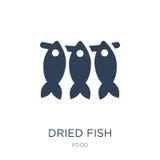 torkad fisksymbol i moderiktig designstil torkad fisksymbol som isoleras på vit bakgrund torkad modern fiskvektorsymbol som är en stock illustrationer torkad fisksymbol i moderiktig designstil torkad fisksymbol som isoleras på vit bakgrund torkad modern fiskvektorsymbol som är en stock illustrationer