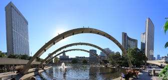 Toronto downtown panoramic with buildings stock image Toronto downtown panoramic with buildings stock image