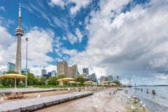 Toronto-Strand am Sommertag - Toronto, Ontario, Kanada Stockfotos Toronto-Strand am Sommertag - Toronto, Ontario, Kanada Stockfotos