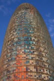 Torre Agbar drapacz chmur Zdjęcie Stock Torre Agbar drapacz chmur Zdjęcie Stock