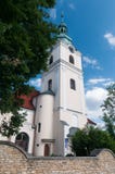 Torre da igreja do esqui de ÅšlÄ do „de KamieÅ… Caneco de cerveja bruto - uma vila no distrito administrativo de Gmina Gogolin imagem de stock Torre da igreja do esqui de ÅšlÄ do „de KamieÅ… Caneco de cerveja bruto - uma vila no distrito administrativo de Gmina Gogolin imagem de stock