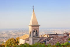 Torre de Bell em San Marino Foto de Stock Royalty Free Torre de Bell em San Marino Foto de Stock Royalty Free