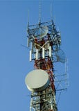 Torre de comunicação foto de stock Torre de comunicação foto de stock