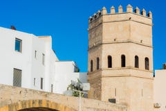 Torre DE La Plata in Sevilla, Spanje stock afbeeldingen Torre DE La Plata in Sevilla, Spanje stock afbeeldingen