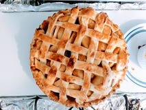 A torta doce de domingo imagens de stock A torta doce de domingo imagens de stock
