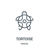 tortoise icon vector from pirates collection. Thin line tortoise outline icon vector illustration. Linear symbol for use on web royalty free illustration tortoise icon vector from pirates collection. Thin line tortoise outline icon vector illustration. Linear symbol for use on web royalty free illustration