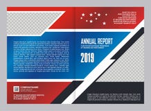 Annual Report Cover Template Design stock illustration Annual Report Cover Template Design stock illustration