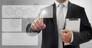 Touch screen interface royalty free stock photo Touch screen interface royalty free stock photo