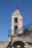 Tour de Bell d'église, forteresse de Yehiam, Israël Images libres de droits Tour de Bell d'église, forteresse de Yehiam, Israël Images libres de droits