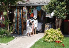Tourists Shopping In Mostar 1 Stock Photo Tourists Shopping In Mostar 1 Stock Photo