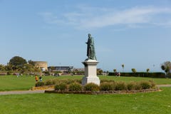 Eastbourne park and statue East Sussex England UK stock photography Eastbourne park and statue East Sussex England UK stock photography