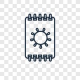 Towel concept vector linear icon isolated on transparent background, Towel concept transparency logo in outline style royalty free illustration Towel concept vector linear icon isolated on transparent background, Towel concept transparency logo in outline style royalty free illustration