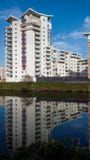 Luxury Riverside Apartments in Cardiff, Wales, UK stock photo Luxury Riverside Apartments in Cardiff, Wales, UK stock photo