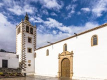 Tower Of Church Santa Maria De Betancuria, Betancuria Village, F Royalty Free Stock Images