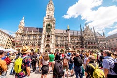 Town hall in Munich royalty free stock image Town hall in Munich royalty free stock image
