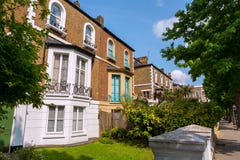 Town houses. London, England Stock Image Town houses. London, England Stock Image