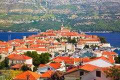 Town Korcula In Croatia Royalty Free Stock Image