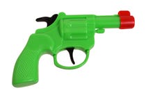 Toys: Green Plastic Gun Stock Photography Toys: Green Plastic Gun Stock Photography