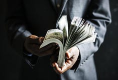 Trabajo Rich Success del negocio de dinero fotografía de archivo Trabajo Rich Success del negocio de dinero fotografía de archivo