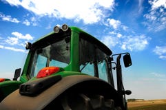 Tractor - modern agriculture equipment Stock Photography Tractor - modern agriculture equipment Stock Photography