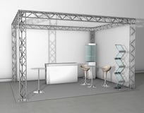 Trade exhibition stand vector illustration Trade exhibition stand vector illustration