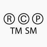 Trademark, copyright, registered, patent symbol Vector Illustration Trademark, copyright, registered, patent symbol Vector Illustration
