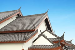 Traditional Chinese Roof Royalty Free Stock Photos Traditional Chinese Roof Royalty Free Stock Photos
