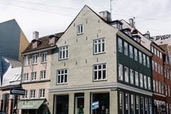 Traditional Danish buildings in Copenhagen stock photo Traditional Danish buildings in Copenhagen stock photo