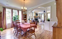 Traditional diningroom stock photos Traditional diningroom stock photos