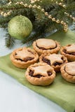 Traditional homemade fruit mince pies royalty free stock image Traditional homemade fruit mince pies royalty free stock image
