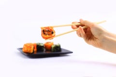 Traditional Japanese Food, Sushi Royalty Free Stock Image Traditional Japanese Food, Sushi Royalty Free Stock Image