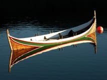 Traditional Lofoten S Boat Royalty Free Stock Photos