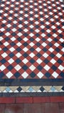 Traditional patterned pavement tiles. stock images Traditional patterned pavement tiles. stock images